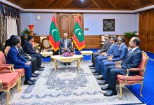 Presentation of Credentials by H.E. Dr. Md. Nazmul Islam to the Hon’ble President of Maldives