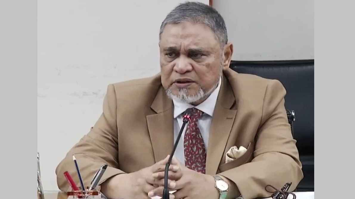 সিইসি এ এম এম নাসির উদ্দীন।