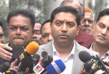 শিক্ষা এবং প্রাথমিক ও গণশিক্ষা প্রতিমন্ত্রী ববি হাজ্জাজ আজ সোমবার সচিবালয়ে প্রধানমন্ত্রীর কার্যালয়ে প্রধানমন্ত্রীর সঙ্গে সাক্ষাৎ শেষে সাংবাদিকদের সঙ্গে কথা বলেন।