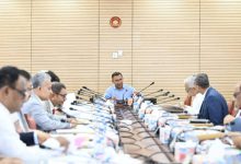 বুধবার সচিবালয়ে মন্ত্রিসভা কক্ষে প্রধানমন্ত্রী ও একনেক চেয়ারম্যান তারেক রহমানের সভাপতিত্বে একনেক সভা অনুষ্ঠিত হয়। ছবি : পিএমও