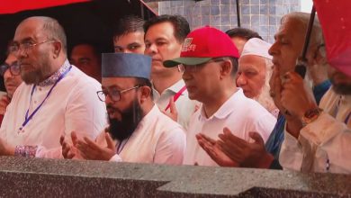 আজ প্রধানমন্ত্রী তারেক রহমান হজরত শাহজালাল (রহ.) এর মাজার জিয়ারত করেছেন । ছবি: প্রধানমন্ত্রীর কার্যালয়