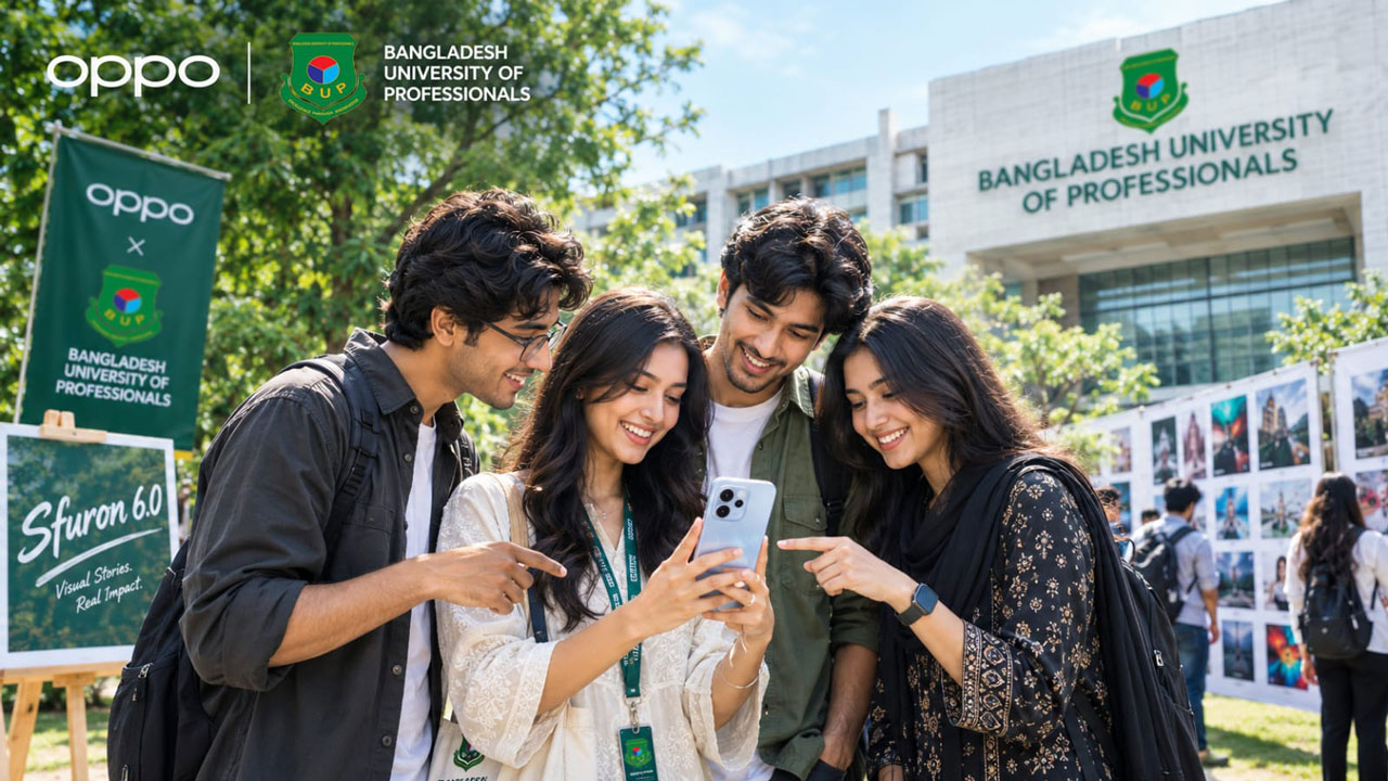 বিইউপি ফটোগ্রাফি সোসাইটির প্রদর্শনীতে পার্টনার হলো অপো