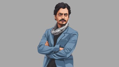 বলিউডের খ্যাতিমান অভিনেতা নওয়াজউদ্দিন সিদ্দিকি। ছবি : লেট’স ভেক্টরাইজ